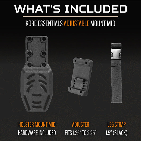 Kore Essentials Holster Mount Mid